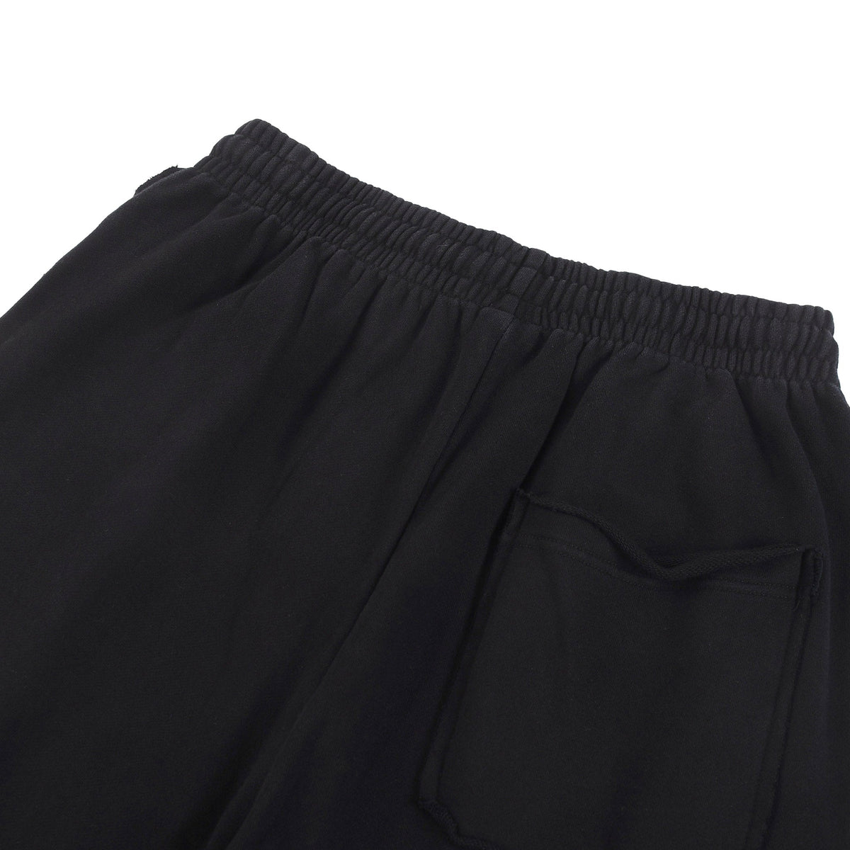 SNOW_EROSION // RAW-EDGE SWEATPANTS