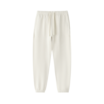 KHRIOUIT // Off-White Heavyweight Cotton Joggers