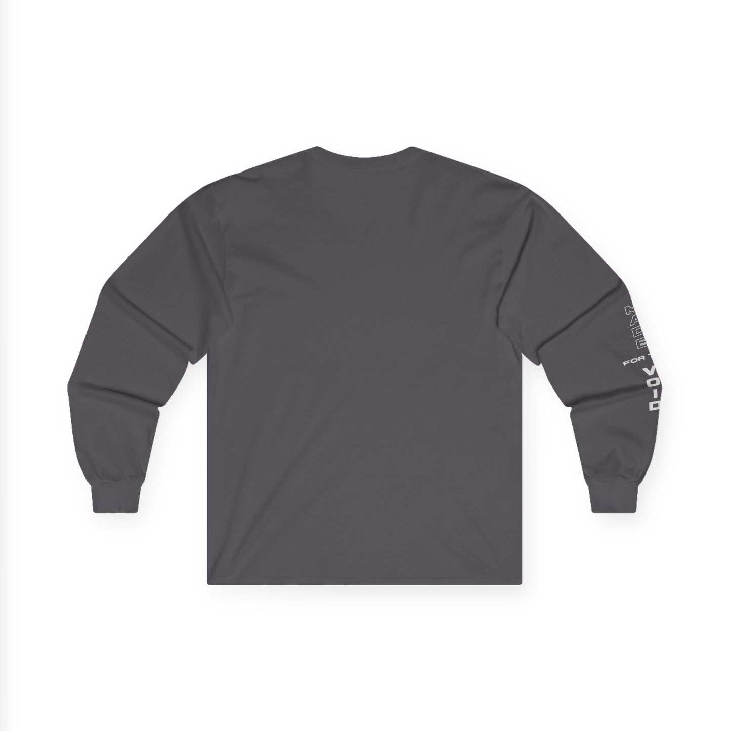 Gothic Letter K long sleeve tee | Small Chest Logo, Sleeve Lettering