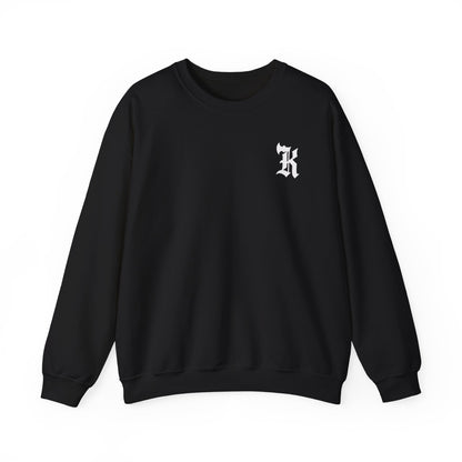 Gothic Letter K Sweatshirt | Monogram Initial Crewneck