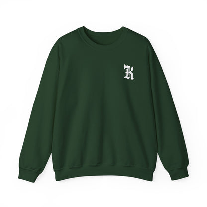 Gothic Letter K Sweatshirt | Monogram Initial Crewneck