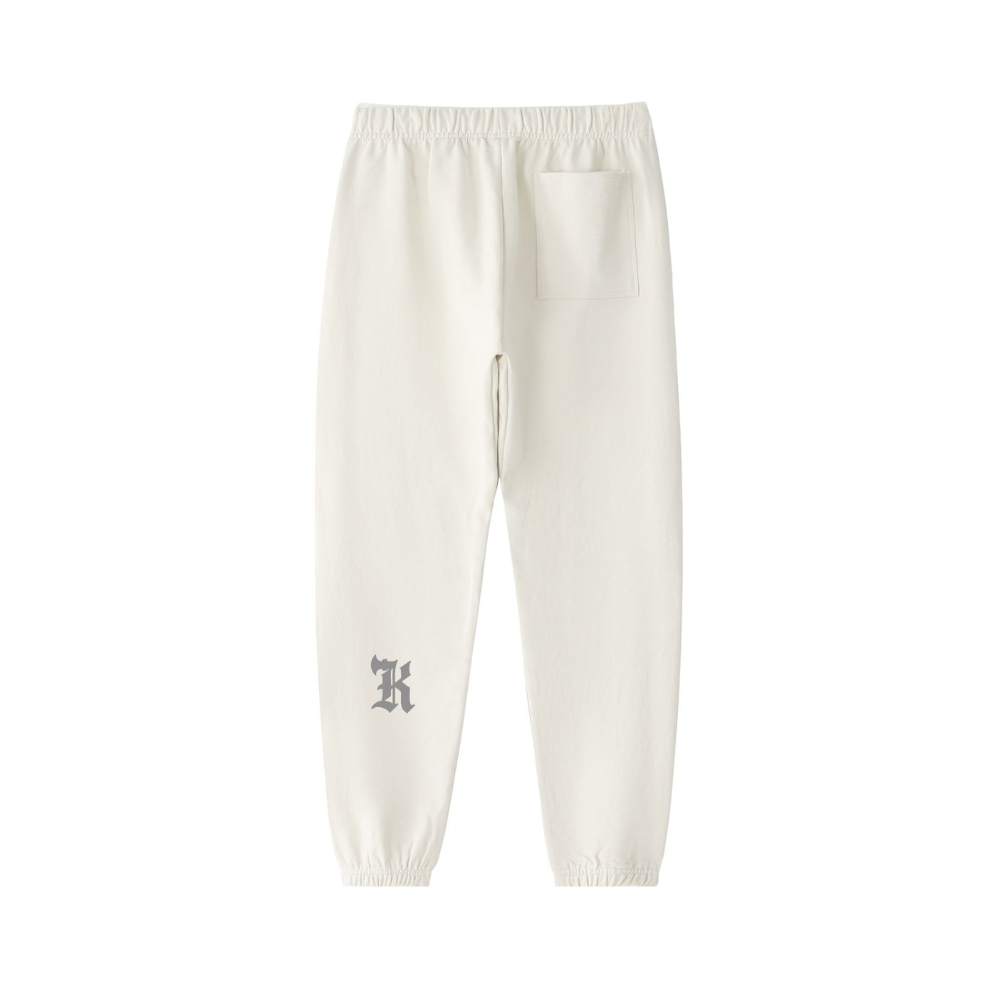 KHRIOUIT // Off-White Heavyweight Cotton Joggers