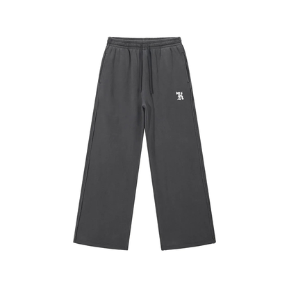 SNOW_EROSION // RAW-EDGE SWEATPANTS