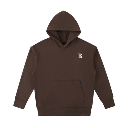 KHRIOUIT // Matte Brown Heavyweight Hoodie Specimen