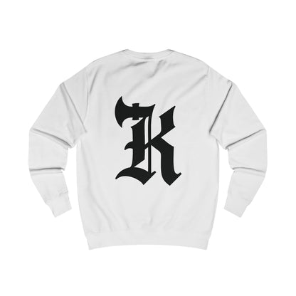 Gothic Letter R Sweatshirt | Mini Crown Chest Logo