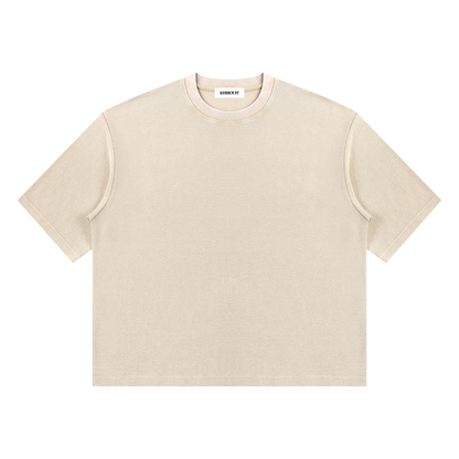 KHRIOUIT // Off-White Heavyweight Ribbed Specimen