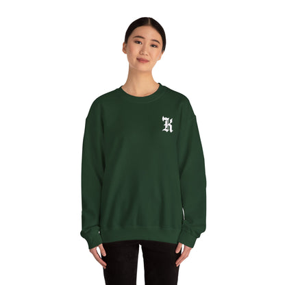 Gothic Letter K Sweatshirt | Monogram Initial Crewneck