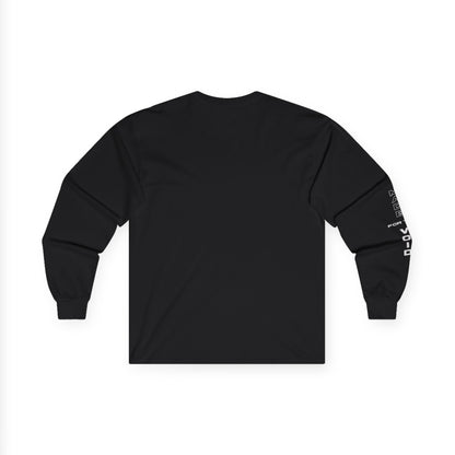 Gothic Letter K long sleeve tee | Small Chest Logo, Sleeve Lettering