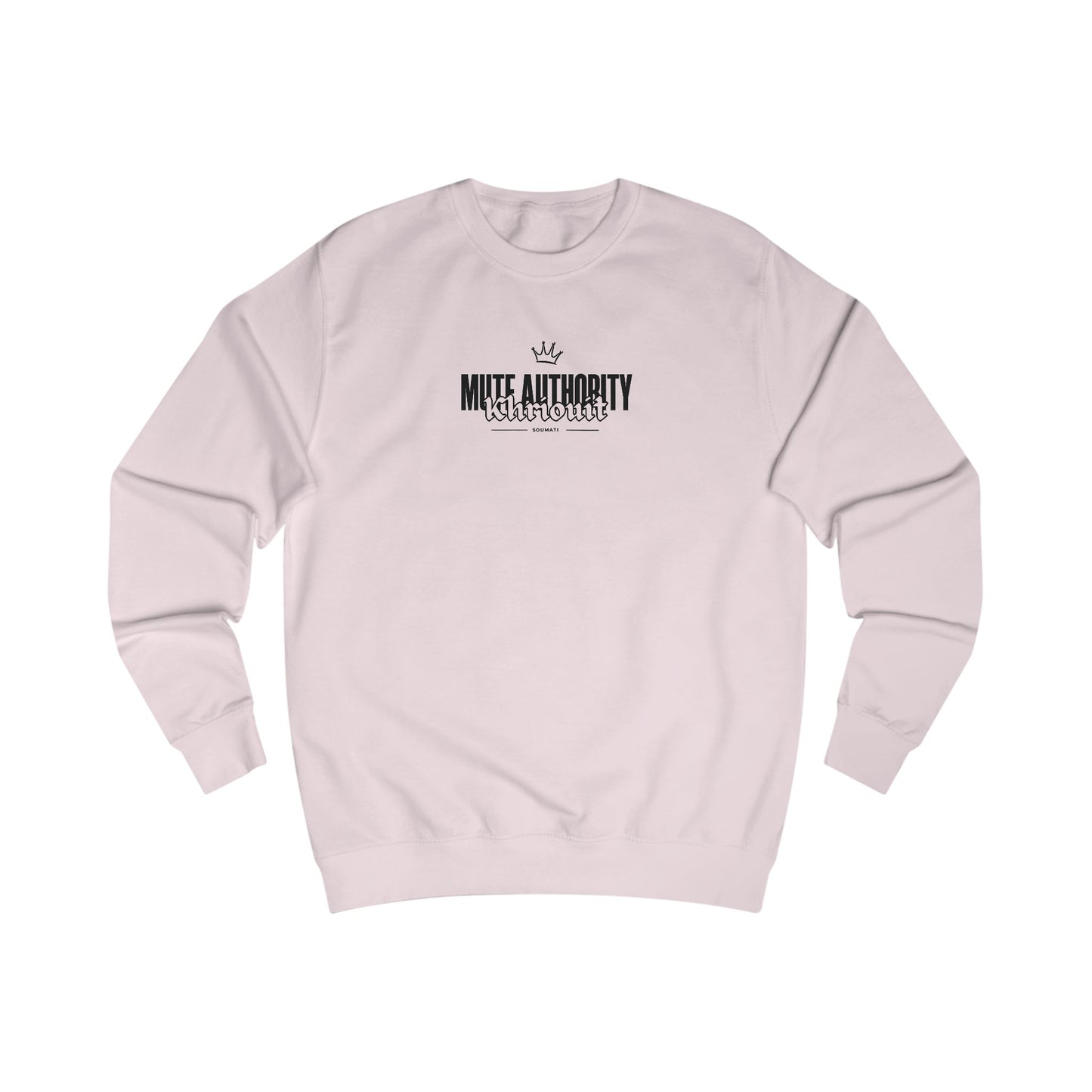 Gothic Letter R Sweatshirt | Mini Crown Chest Logo