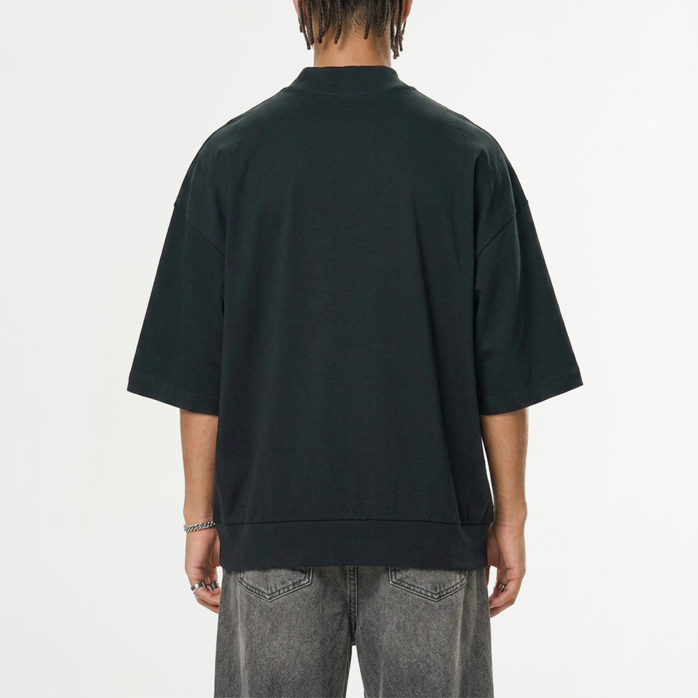 MINIMALIST  MOCK_NECK T-SHIRT Detail