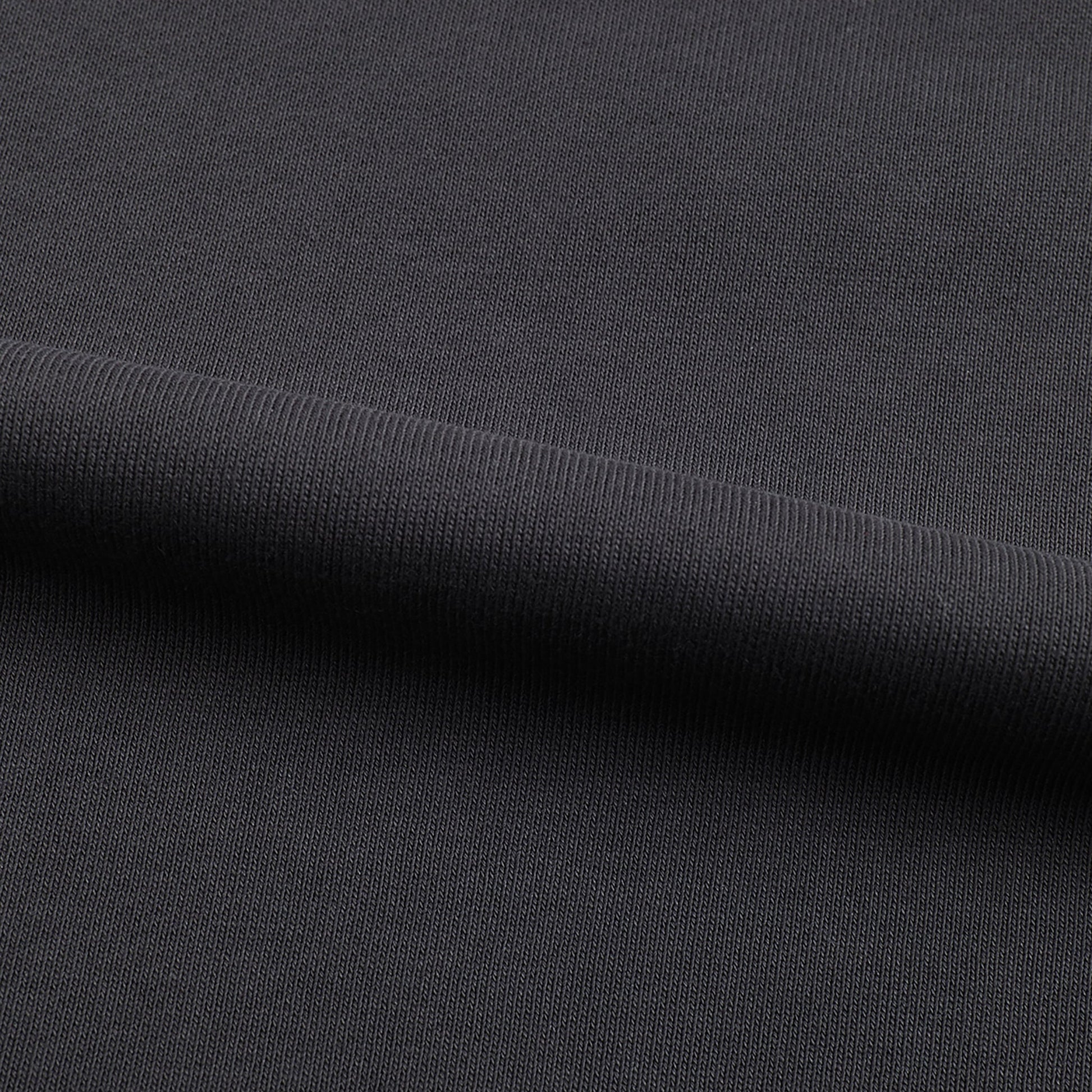 KHRIOUIT // Matte Black 530 GSM Heavyweight Cotton Specimen