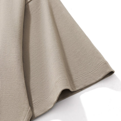KHRIOUIT // Heavyweight cotton sleeve specimen, matte taupe