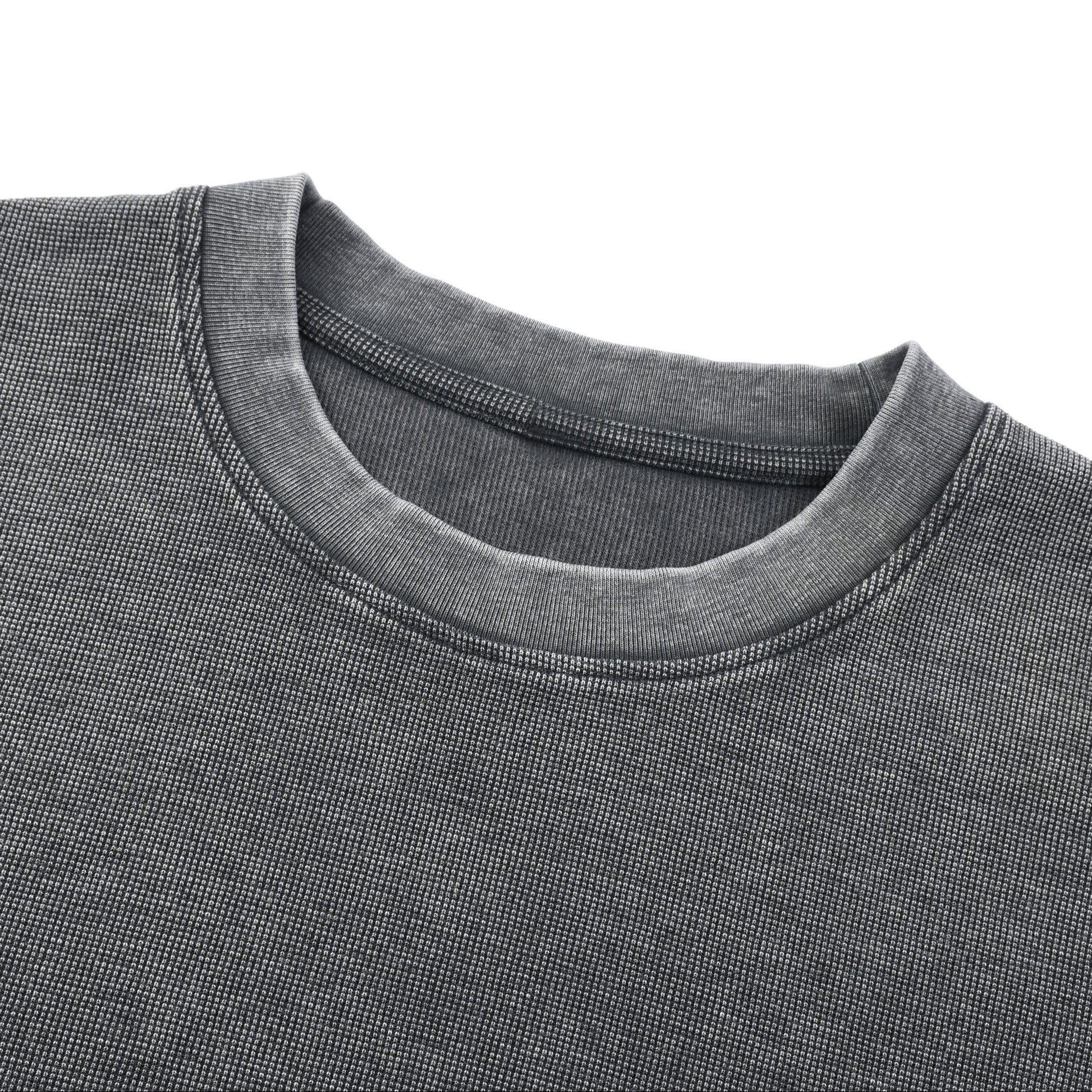 KHRIOUIT // Charcoal Grey Heavyweight Cotton Specimen