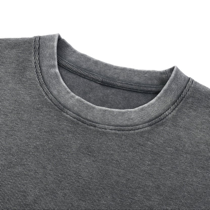 KHRIOUIT // Charcoal Grey Heavyweight Cotton Specimen